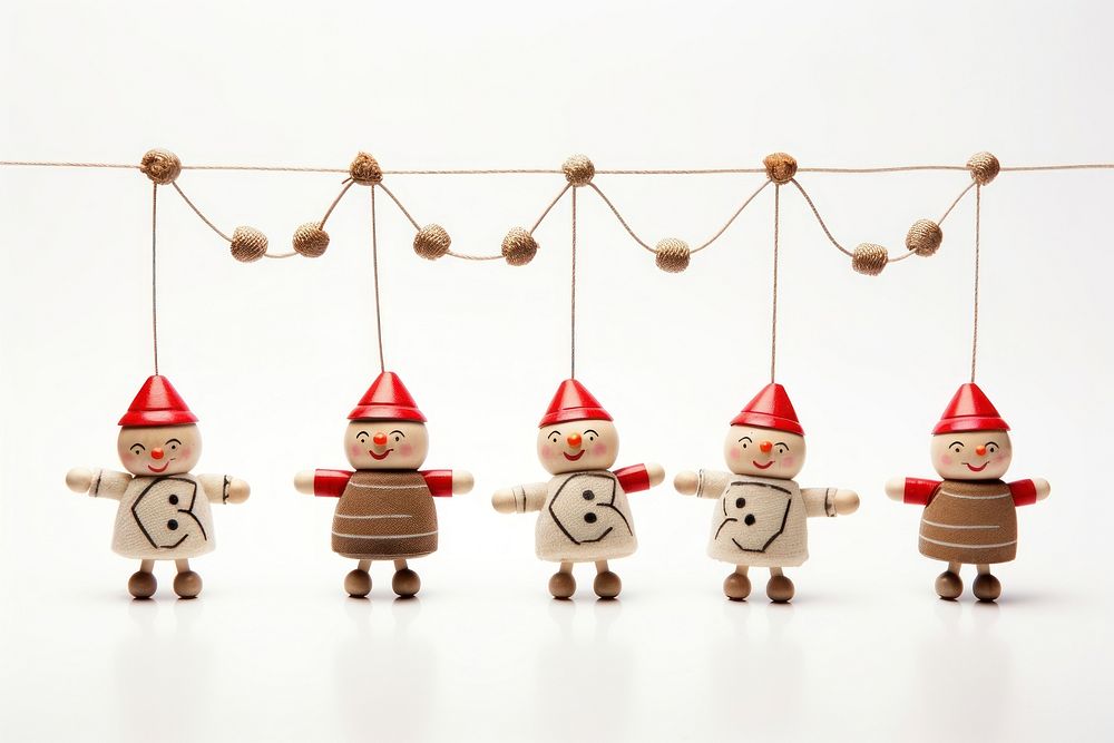 Puppet Christmas Jingle bells christmas toy representation. AI generated Image by rawpixel.