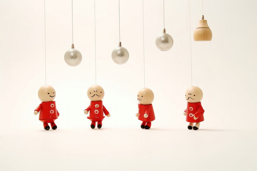 Puppet Jingle bells Puppets toy representation celebration. AI generated Image by rawpixel.