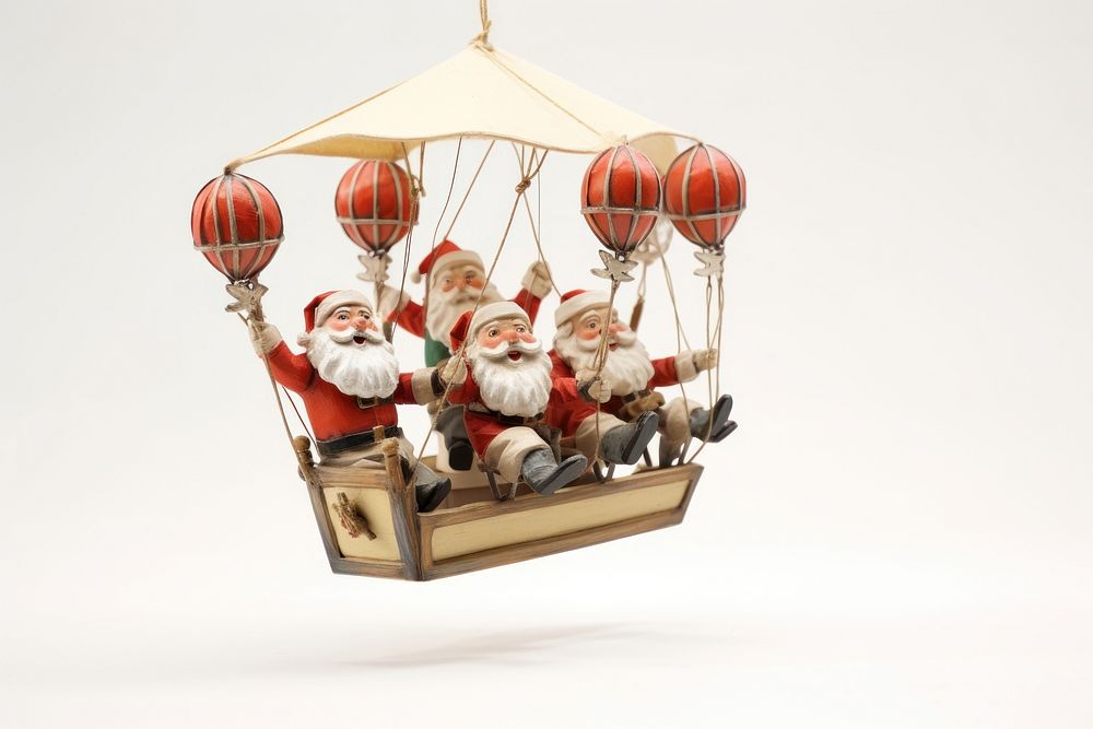 Puppet santa sleigh Puppets representation celebration decoration. AI generated Image by rawpixel.