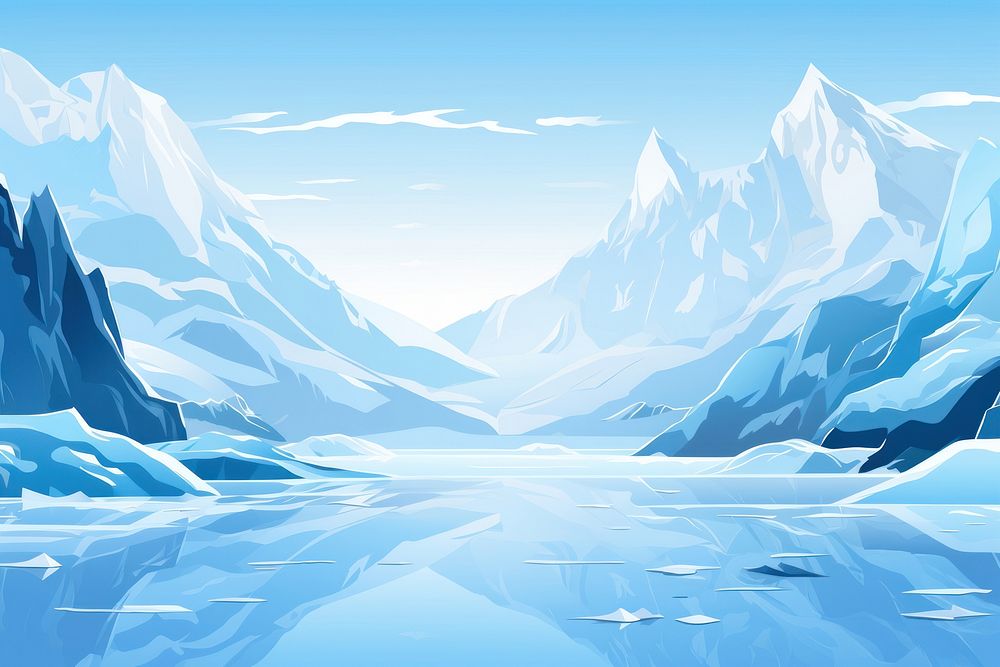 Franz Josef Glacier glacier backgrounds landscape. AI generated Image by rawpixel.