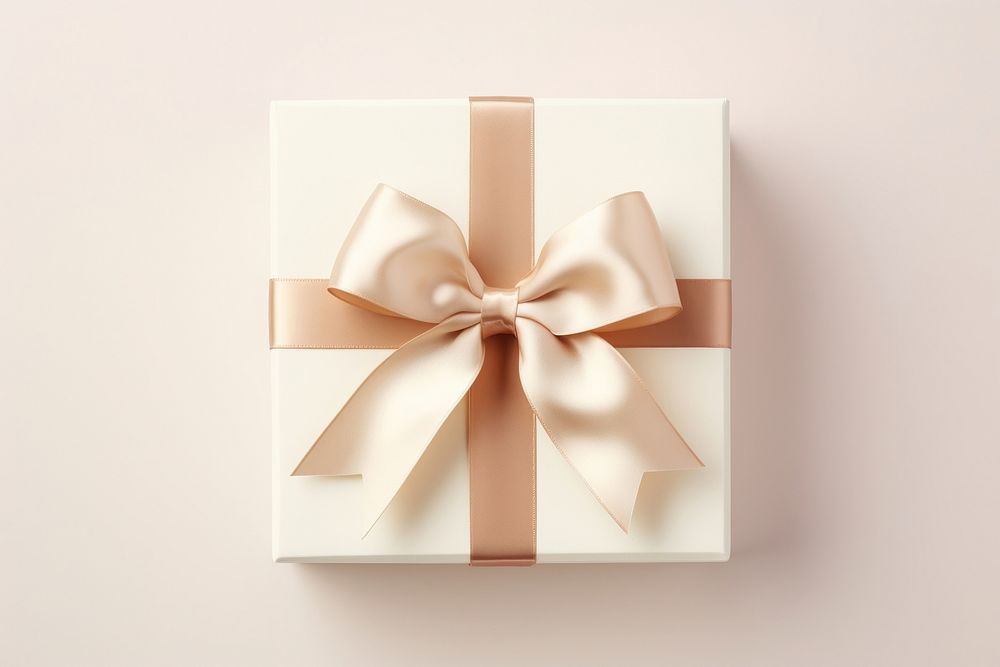 Gift ribbon bow box. AI generated Image by rawpixel.