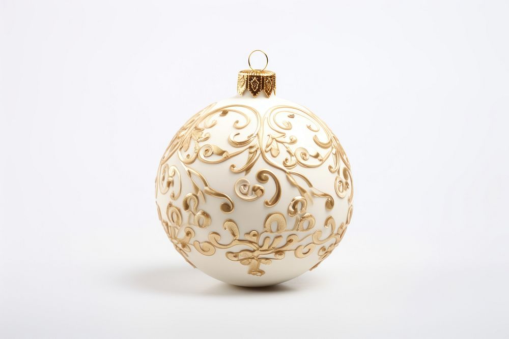 Christmas ornament porcelain pendant jewelry. AI generated Image by rawpixel.
