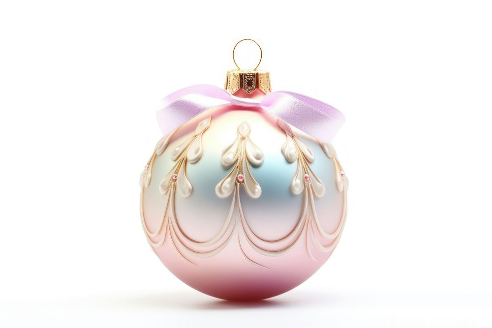 Christmas ornament jewelry white background celebration. AI generated Image by rawpixel.