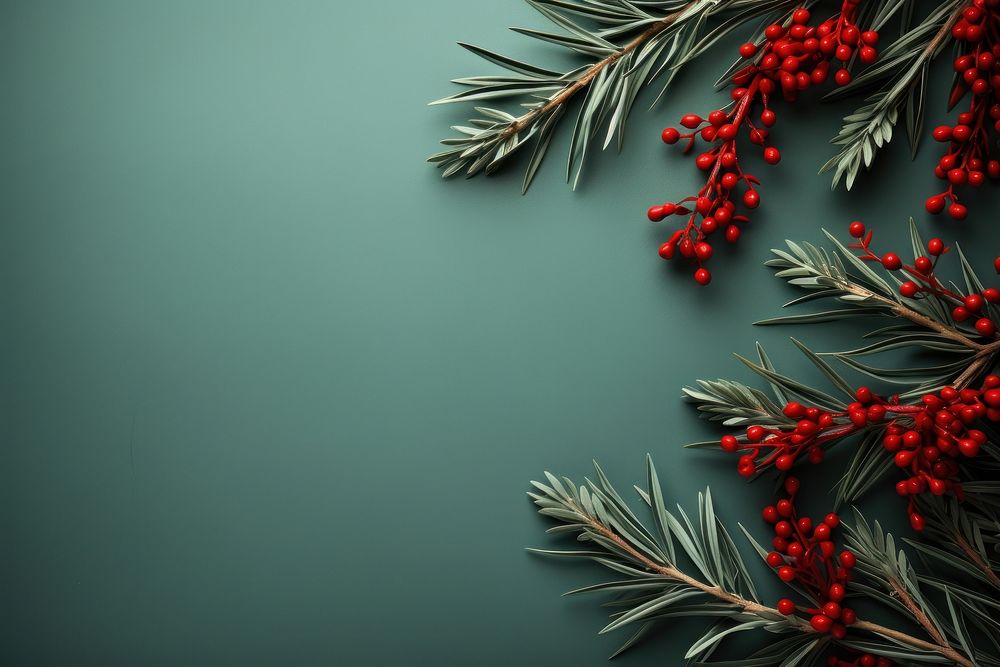 Christmas christmas tree branch. AI generated Image by rawpixel.