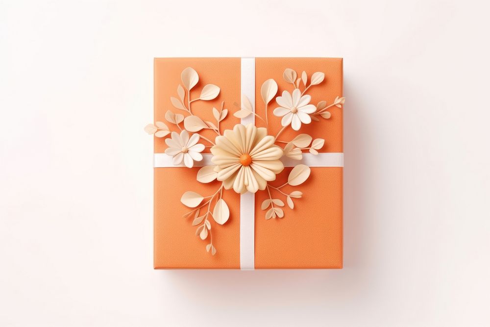 Gift paper craft box. AI generated Image by rawpixel.