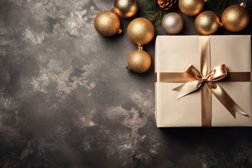 Christmas christmas gift box. AI generated Image by rawpixel.