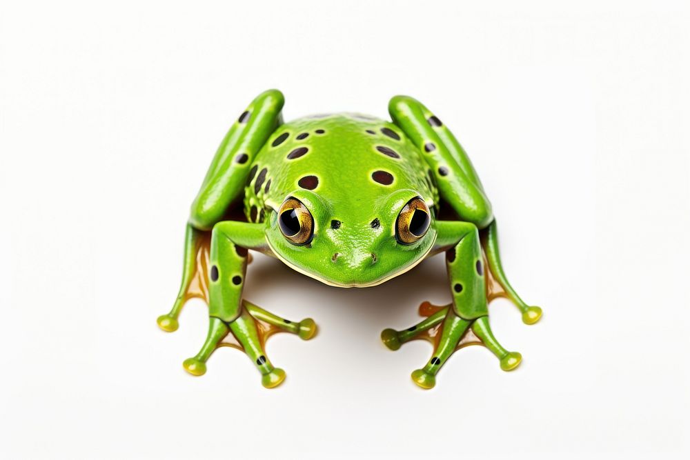 Frog amphibian wildlife animal. AI generated Image by rawpixel.