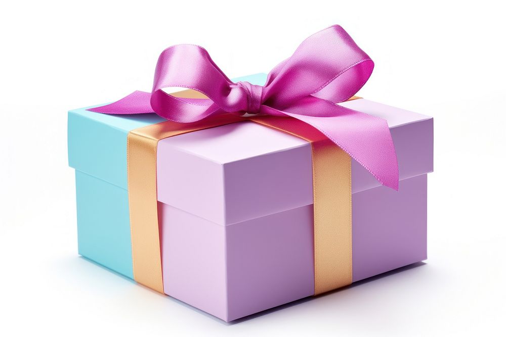 Gift box ribbon bow. AI generated Image by rawpixel.