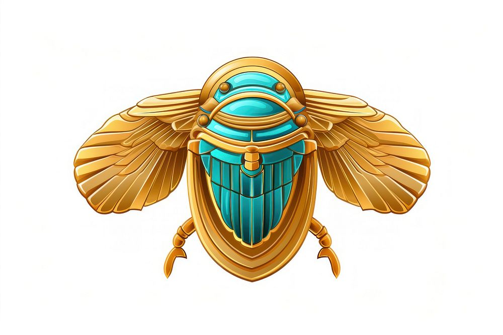 Scarab insect animal bee. AI generated Image by rawpixel.
