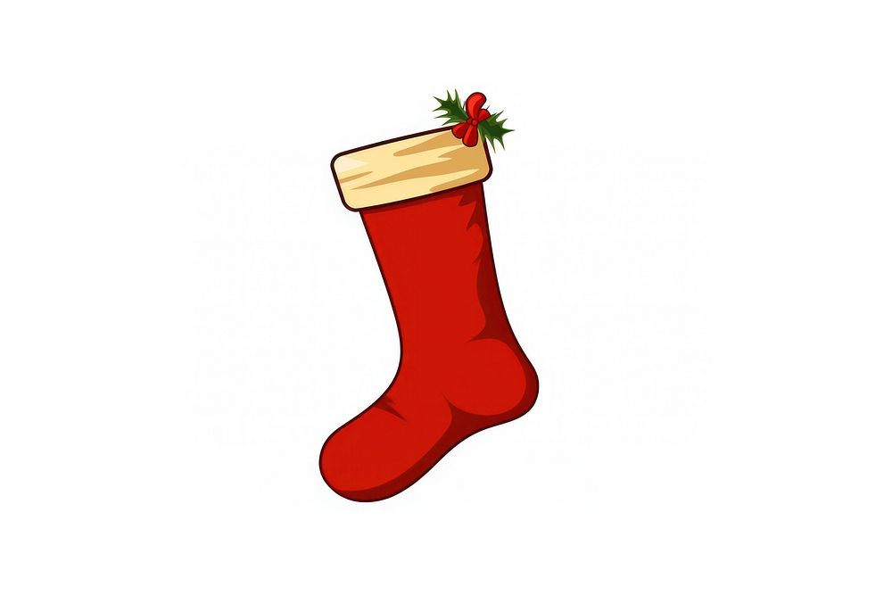 Stocking christmas stocking gift. AI generated Image by rawpixel.
