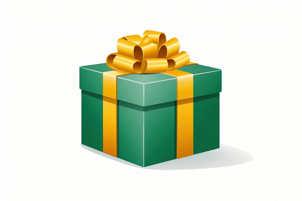 Gift box gift white background celebration. AI generated Image by rawpixel.