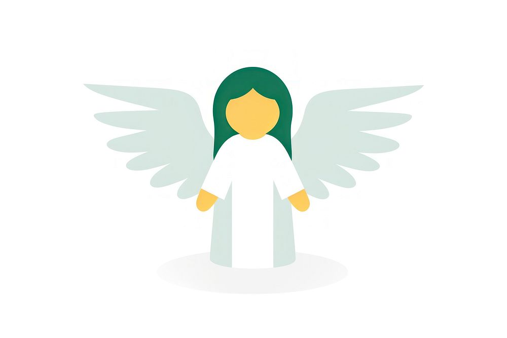 Angel angel white representation. AI generated Image by rawpixel.