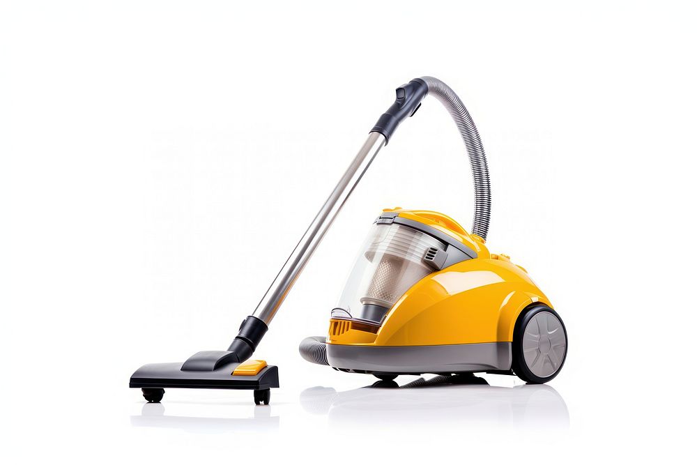 Cleaner white background vacuum cleaner cleanliness. AI generated Image by rawpixel.
