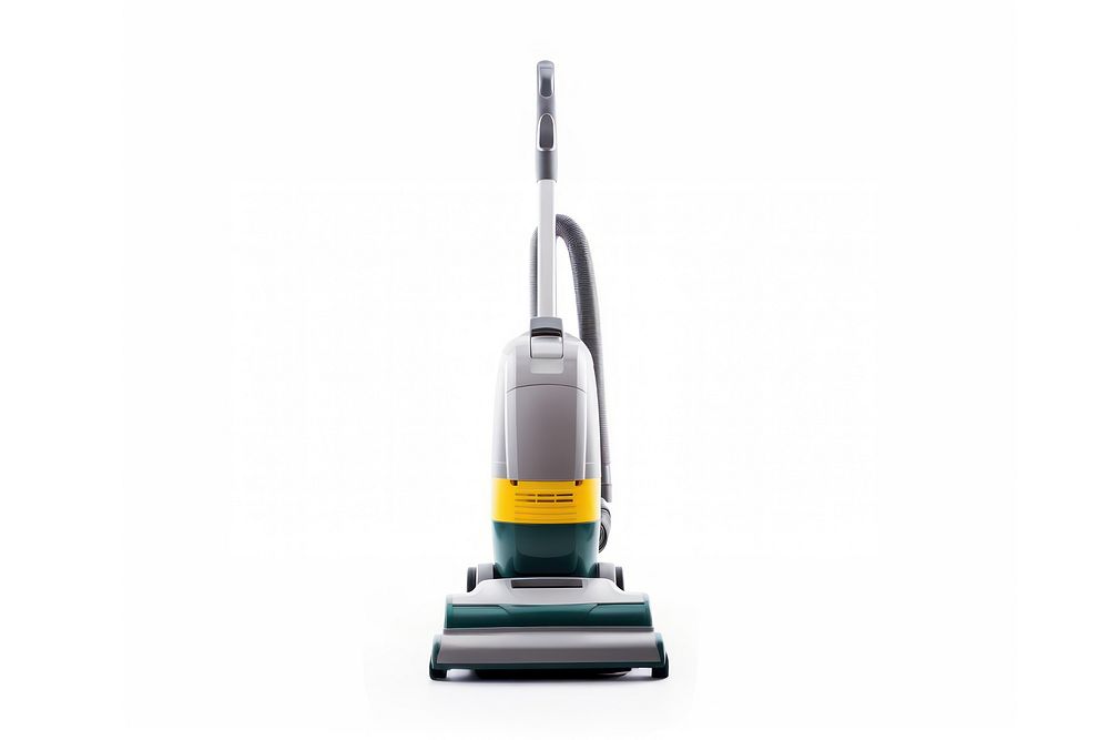 White background vacuum cleaner cleanliness equipment. AI generated Image by rawpixel.
