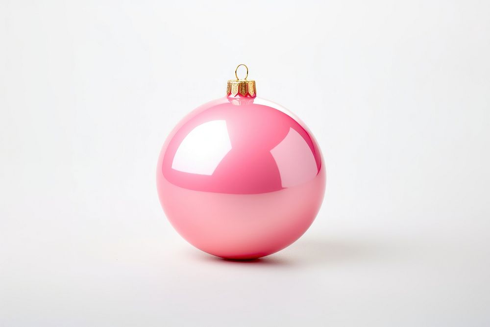 Ornament ornament sphere pink. AI generated Image by rawpixel.