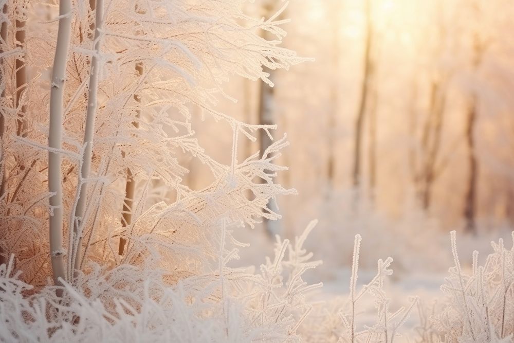 Frost outdoors nature winter. AI generated Image by rawpixel.