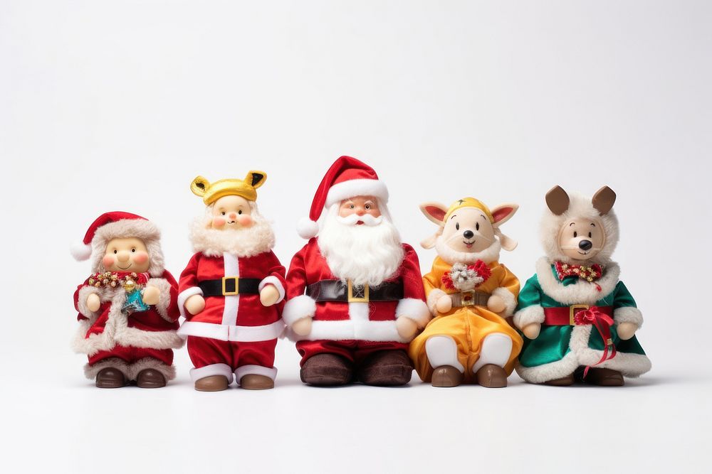 Christmas toy plush representation. AI generated Image by rawpixel.