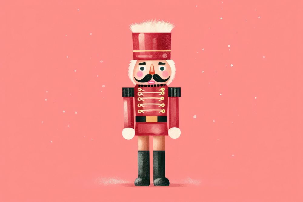 Christmas nutcracker representation celebration creativity. AI generated Image by rawpixel.