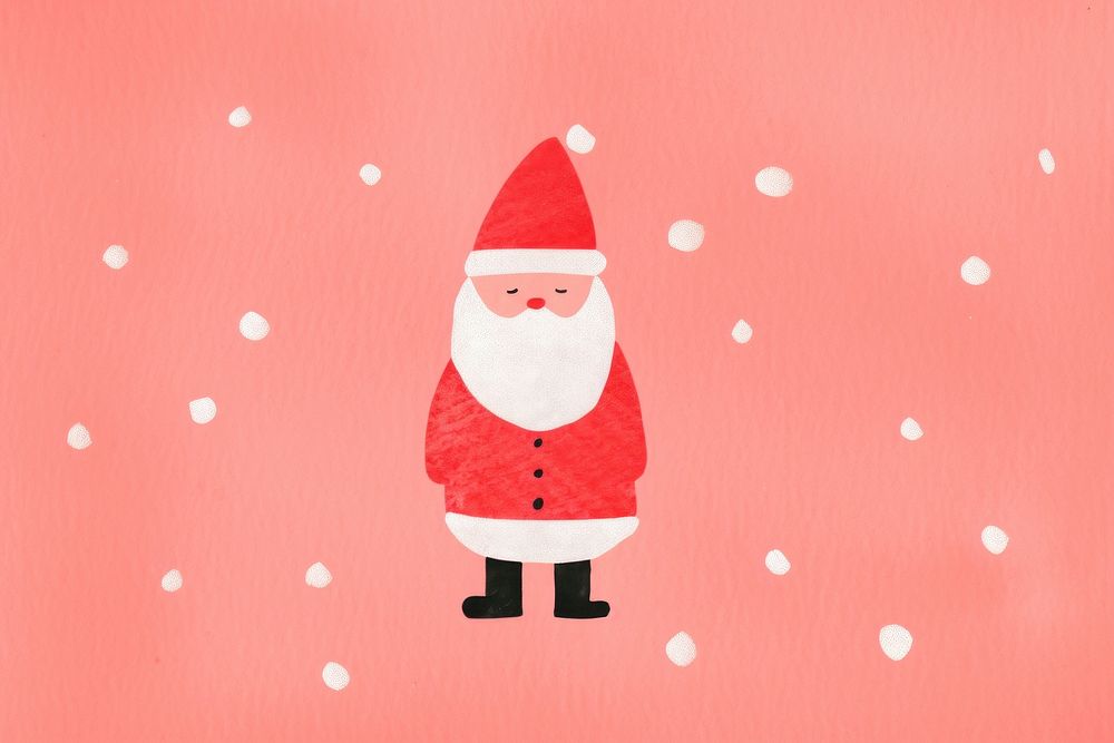 A santa claus snowman cartoon winter. AI generated Image by rawpixel.