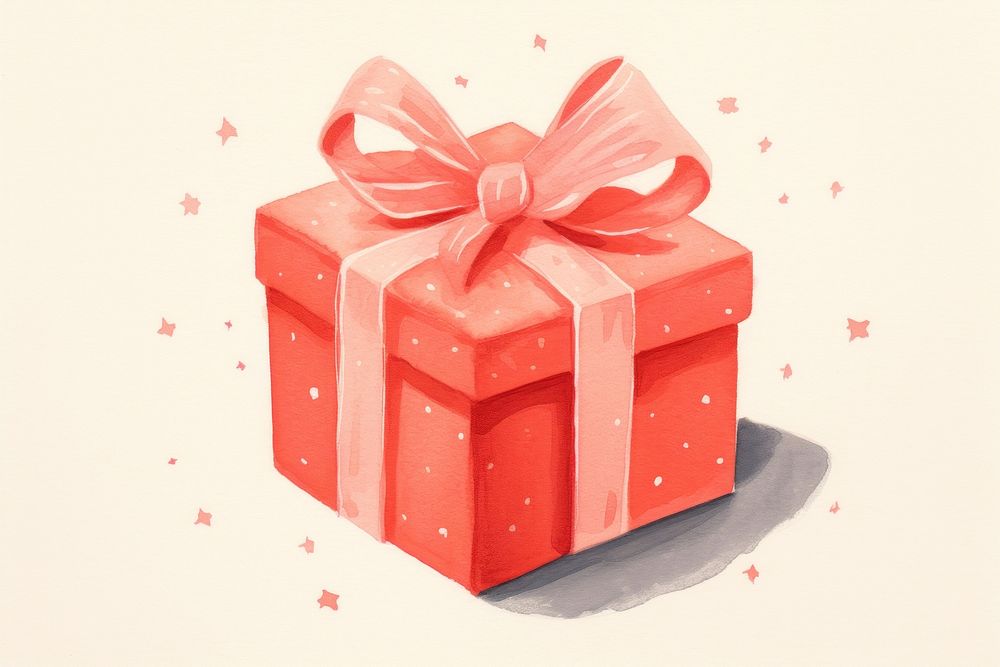 Christmas present paper gift celebration. AI generated Image by rawpixel.