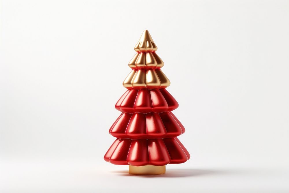 Christmas tree christmas figurine red. AI generated Image by rawpixel.