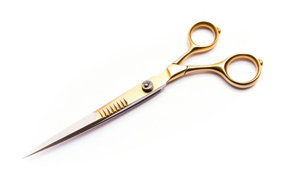Scissors white background equipment weaponry. AI generated Image by rawpixel.