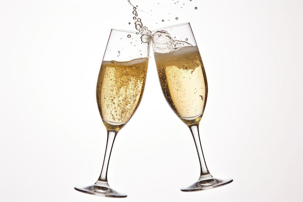 Champange glass splashing cocktail. AI generated Image by rawpixel.