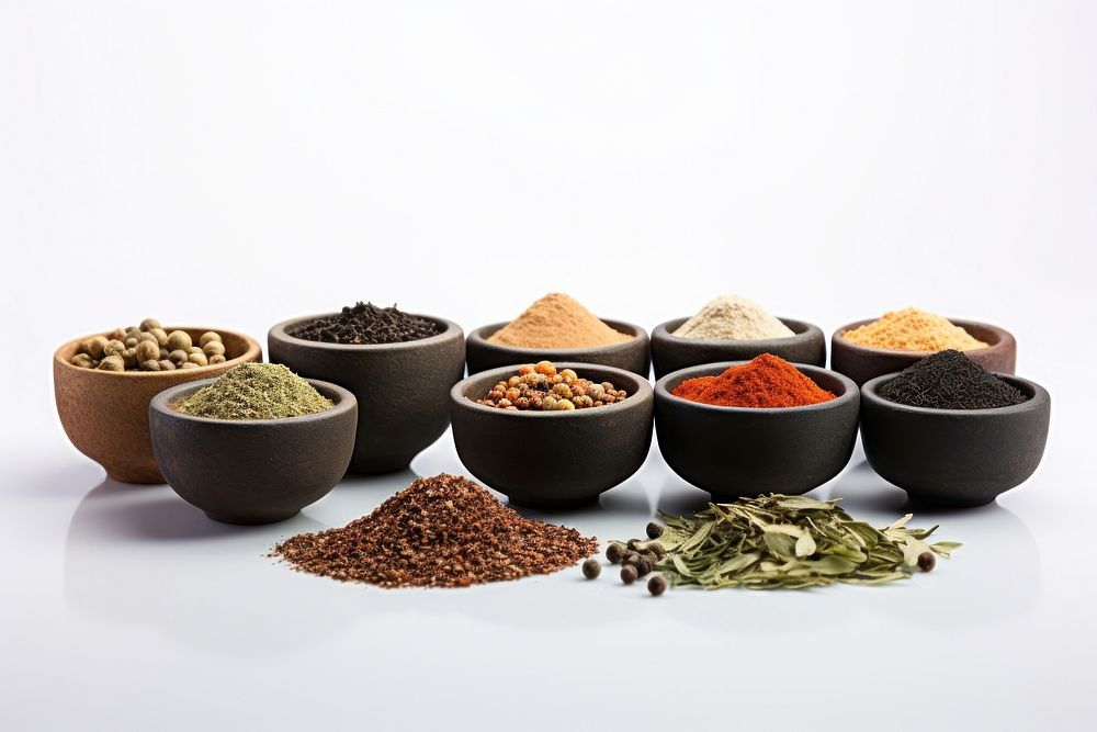 Spice food white background ingredient. AI generated Image by rawpixel.