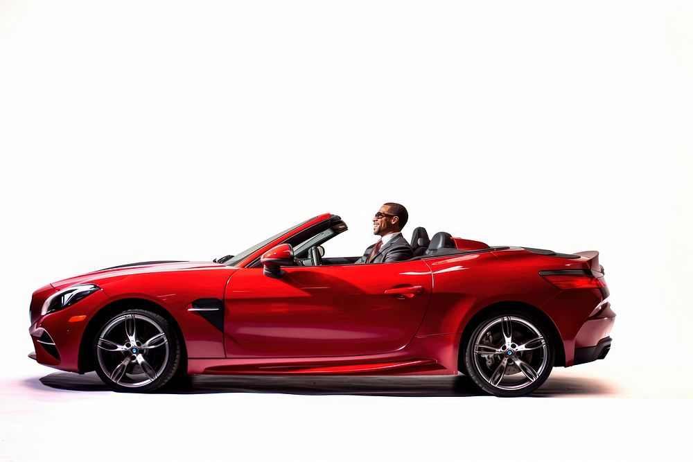 Sport car convertible vehicle driving. AI generated Image by rawpixel.