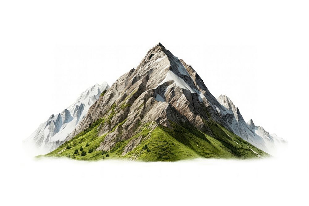 A mountain hill landscape panoramic outdoors. AI generated Image by rawpixel.