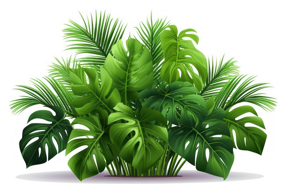 Vegetation tropics nature plant. AI generated Image by rawpixel.
