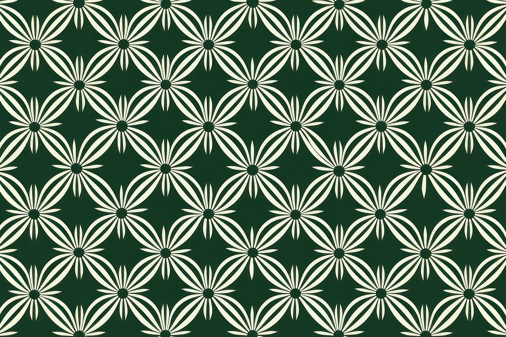 Green pattern backgrounds shape repetition. AI generated Image by rawpixel.