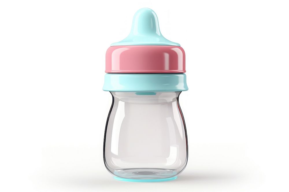 Baby Sip cup bottle white background refreshment. AI generated Image by rawpixel.