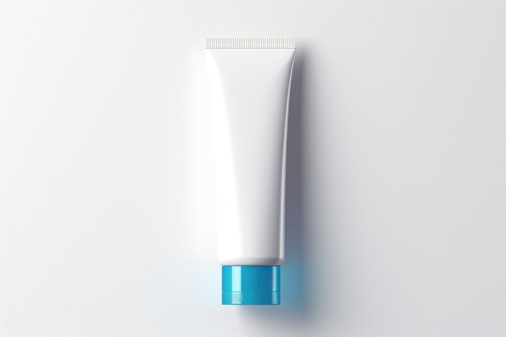 Toothpaste white background appliance cosmetics. AI generated Image by rawpixel.