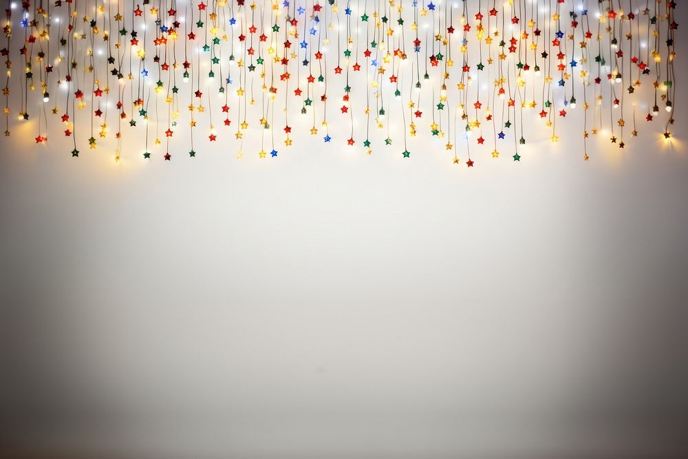 Backgrounds confetti light illuminated. AI generated Image by rawpixel.