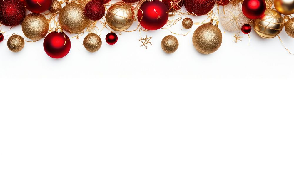 Christmas theme border backgrounds white background celebration. AI generated Image by rawpixel.