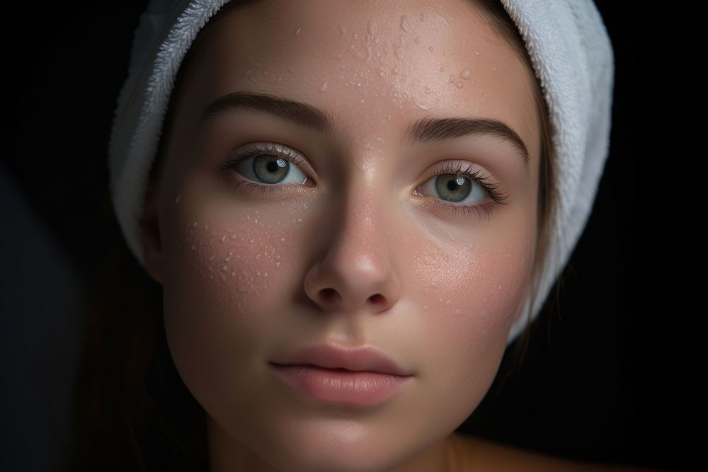 Woman skin portrait adult. AI generated Image by rawpixel.