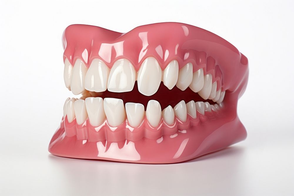 Dental typodont teeth dentistry lipstick. AI generated Image by rawpixel.
