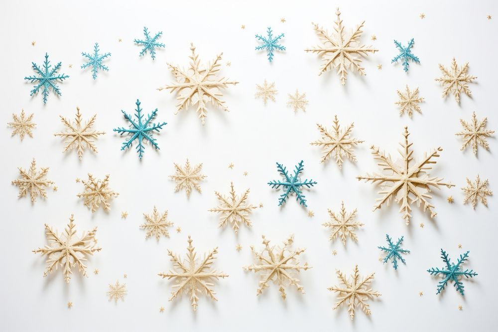 Snowflakes backgrounds white background celebration. AI generated Image by rawpixel.
