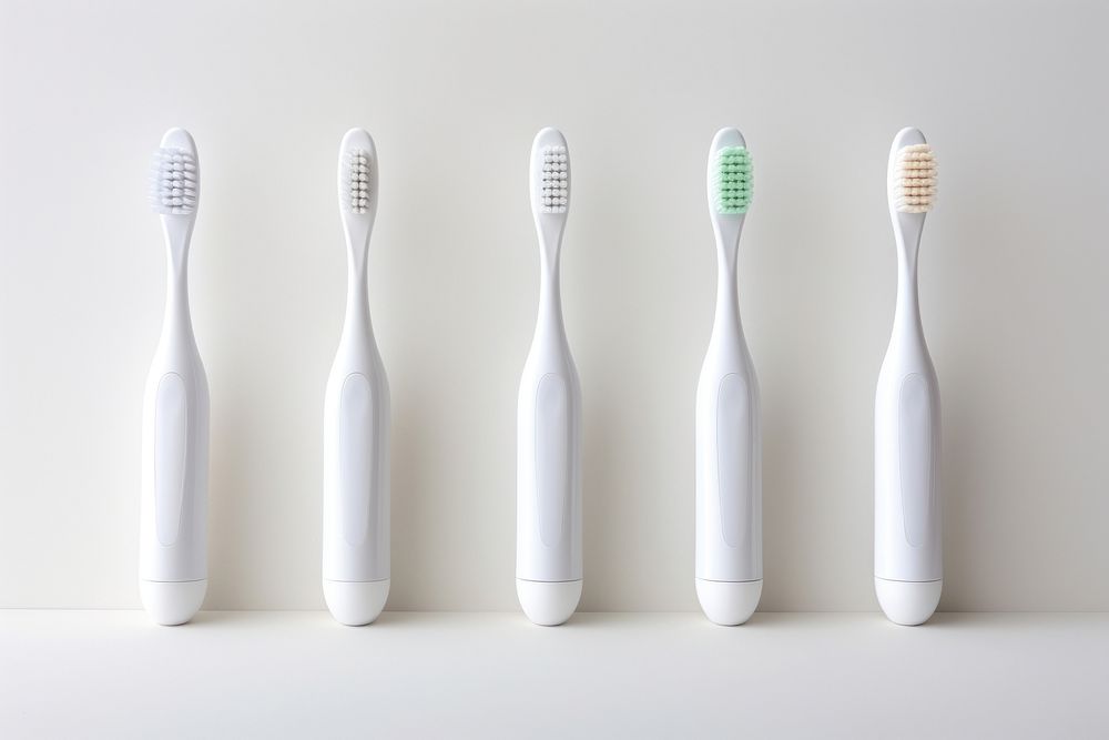 Baby toothbrush item medicine bathroom hygiene. AI generated Image by rawpixel.