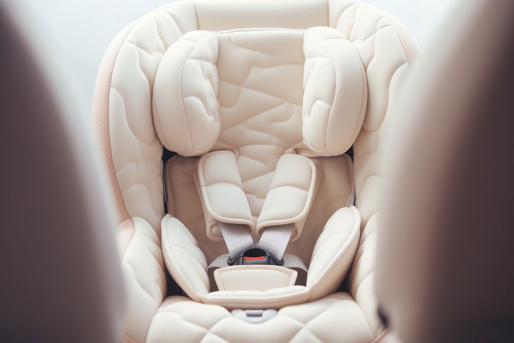 Baby car seat vehicle transportation automobile. AI generated Image by rawpixel.