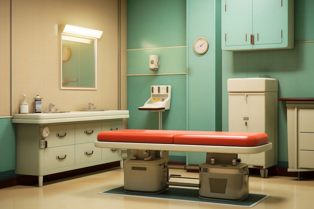 Architecture furniture hospital clinic. AI generated Image by rawpixel.