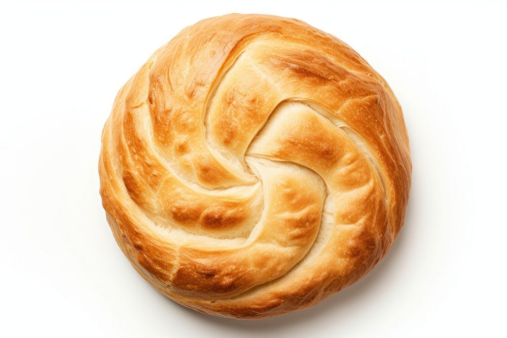 Round bread dessert pastry food. AI generated Image by rawpixel.