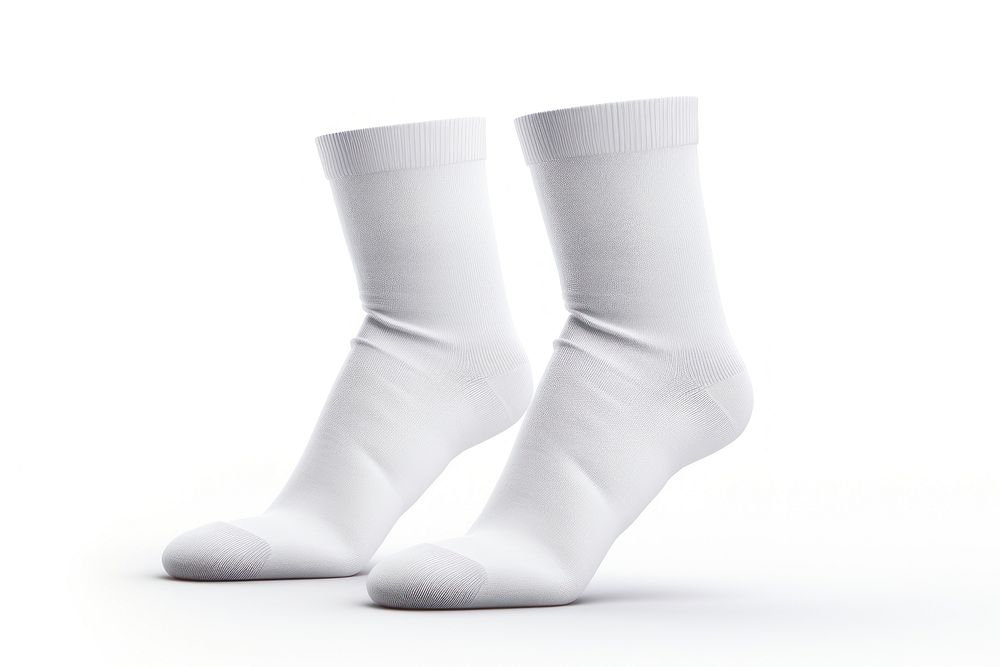 White socks white background simplicity fracture. AI generated Image by rawpixel.