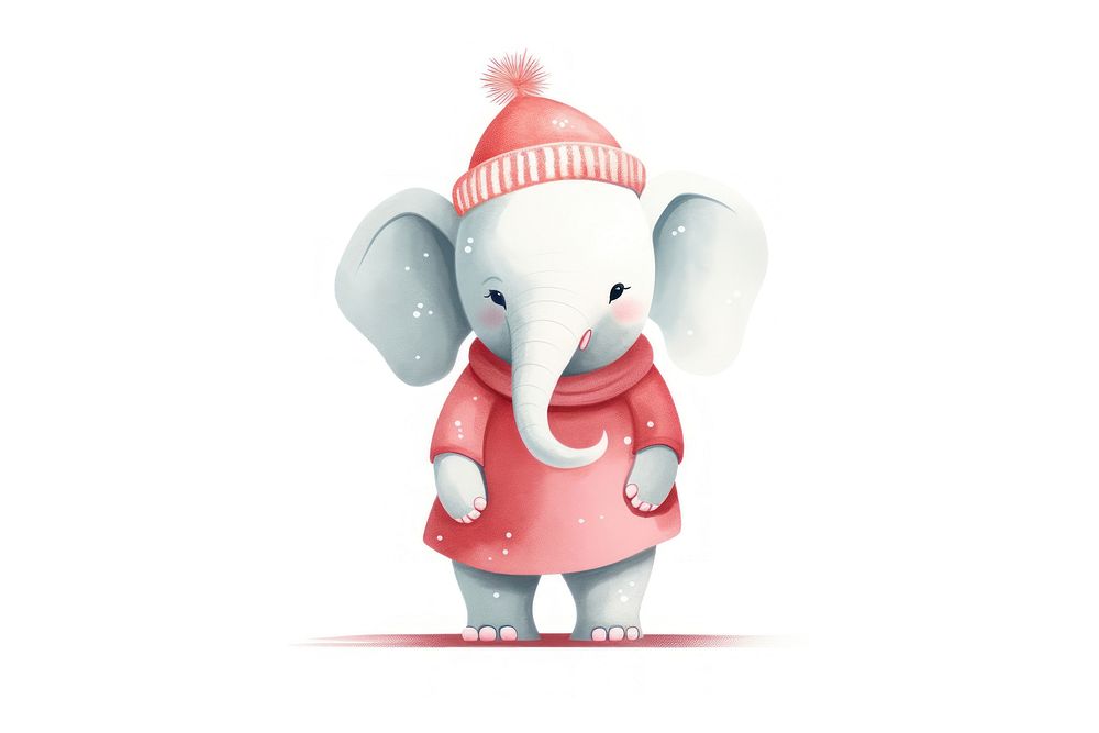 Elephant nature cute toy. AI generated Image by rawpixel.