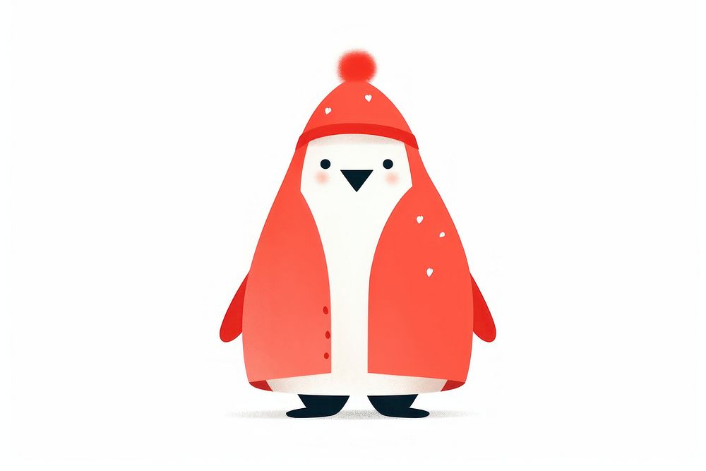 Penguin snowman winter representation. AI generated Image by rawpixel.