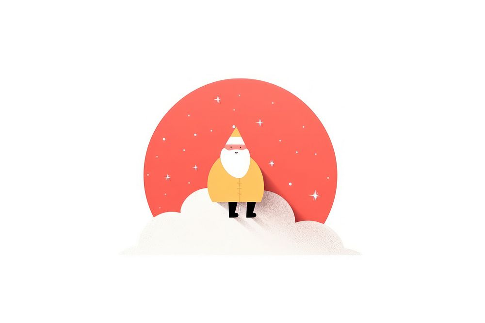 Santa Claus snowman winter celebration. AI generated Image by rawpixel.