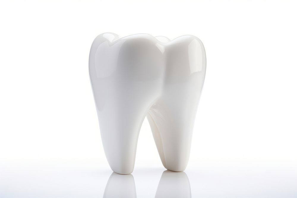 Tooth white porcelain appliance. AI generated Image by rawpixel.