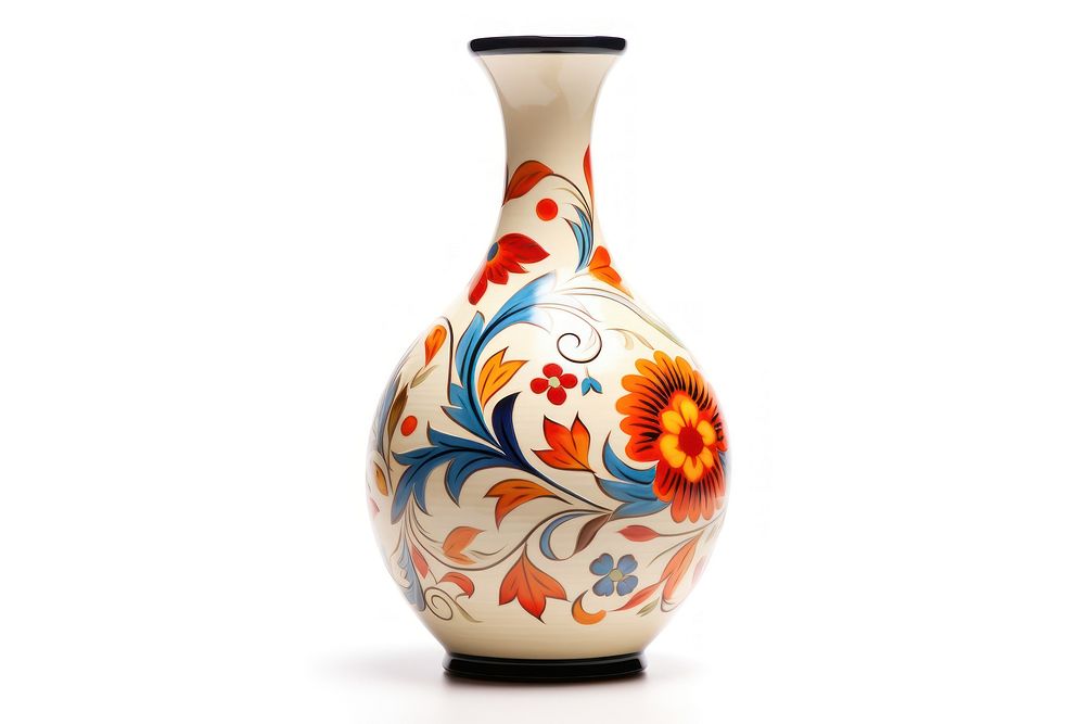 Vase porcelain pottery art. AI generated Image by rawpixel.
