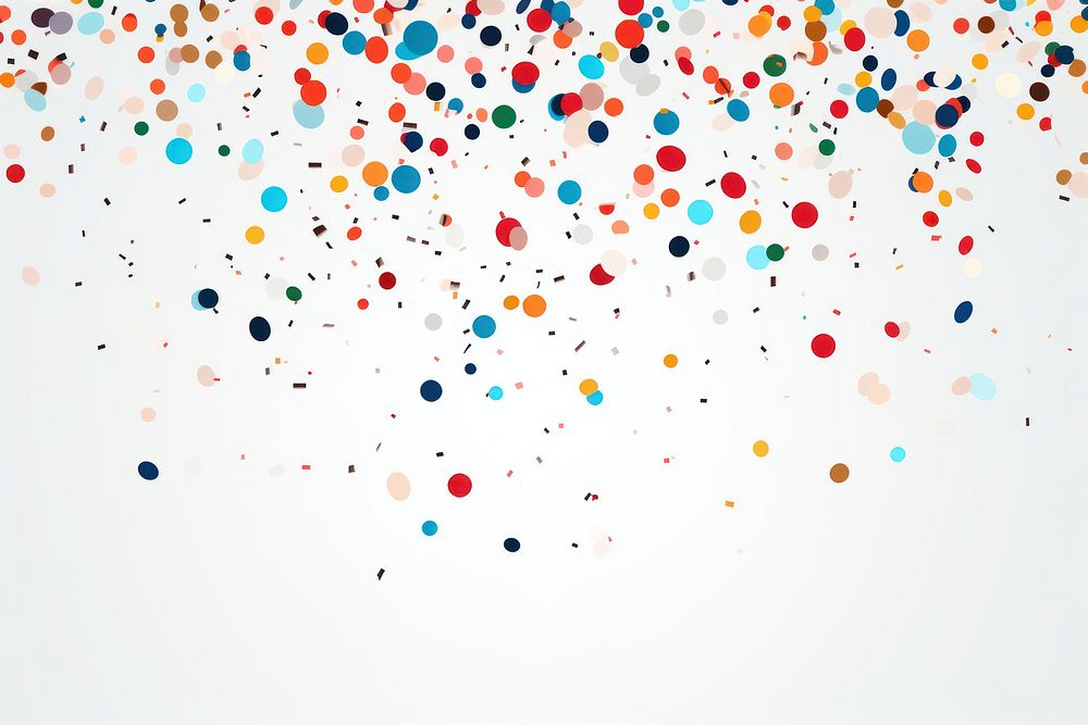 New year confetti backgrounds celebration. AI generated Image by rawpixel.